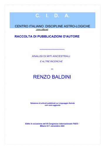 Renzo Baldini - Dantevalente.it