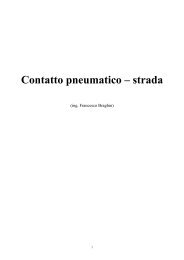 Contatto pneumatico – strada