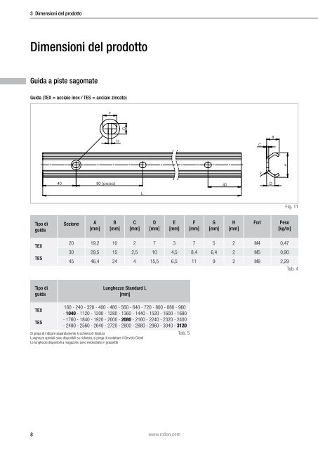 Download del catalogo X-Rail - Rollon