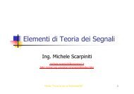 Elementi di Teoria dei Segnali - ISPAC