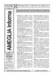 agosto 2004 / anno 7 - Comune di Ameglia
