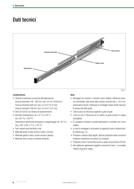 Download del catalogo Light Rail (pdf) - Rollon