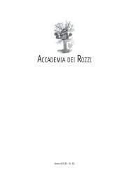 Rivista Accademica n° 35 - accademia dei rozzi