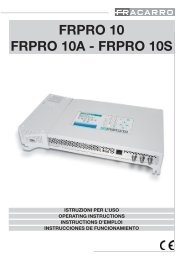 frpro10 - Fracarro