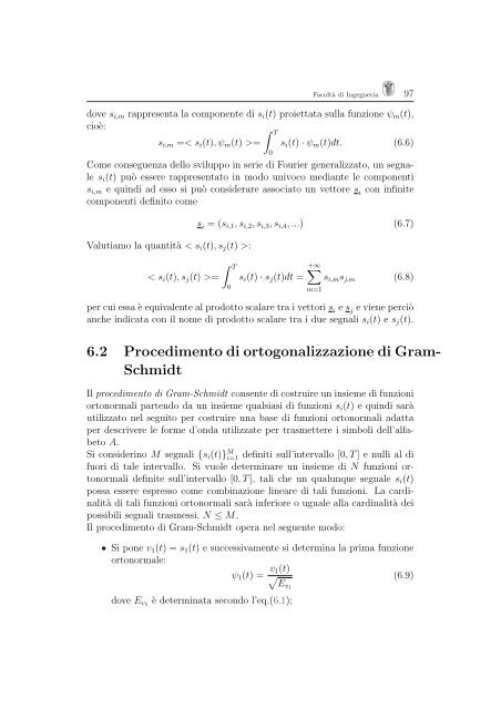 Dispense del corso - Dipartimento Ingegneria dell'Informazione ...