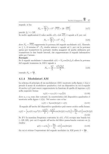 Dispense del corso - Dipartimento Ingegneria dell'Informazione ...