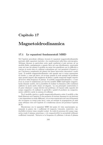 Magnetoidrodinamica - Fisica