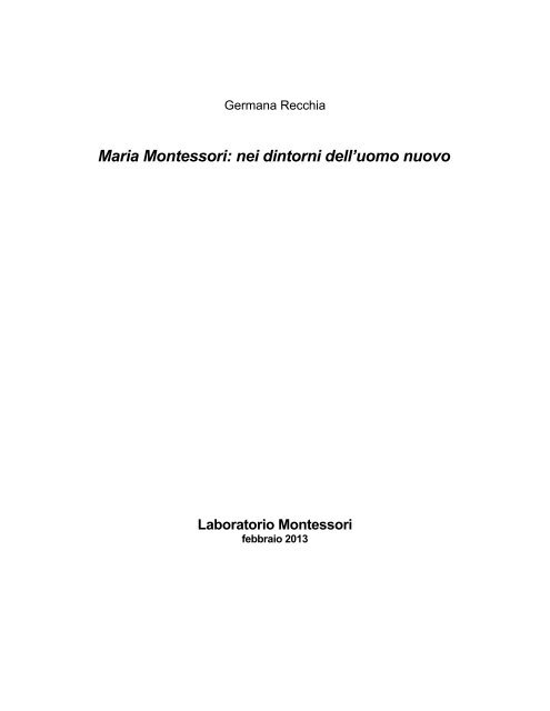 Matematica-mente Montessori - Libro raccolta di interventi