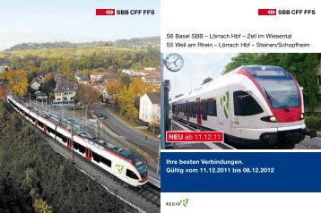 NEU ab 11.12.11 - SBB Deutschland GmbH