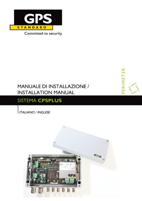 System Connections (CPS Plus * Stand – Alone *) - GPS Standard