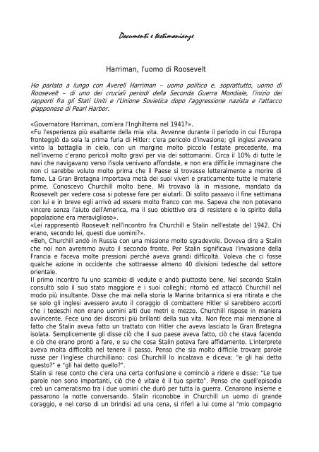 SECONDA GUERRA MONDIALE - Uni3 Ivrea