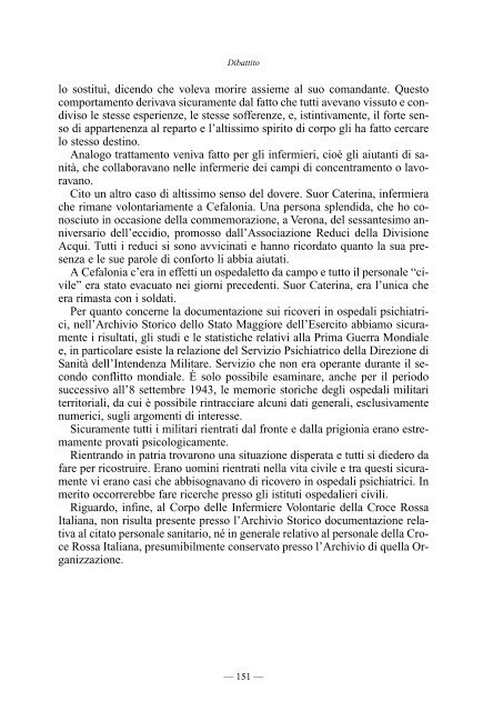 LE FORZE ARMATE NELLA RESISTENZA - Istituto storico della ...