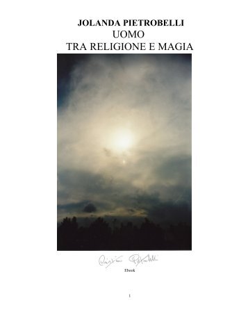 UOMO TRA RELIGIONE E MAGIA - Libreria Cristina Pietrobelli