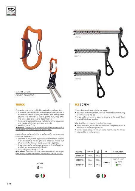 CLIMBING EQUIPMENT - Climbing Technology