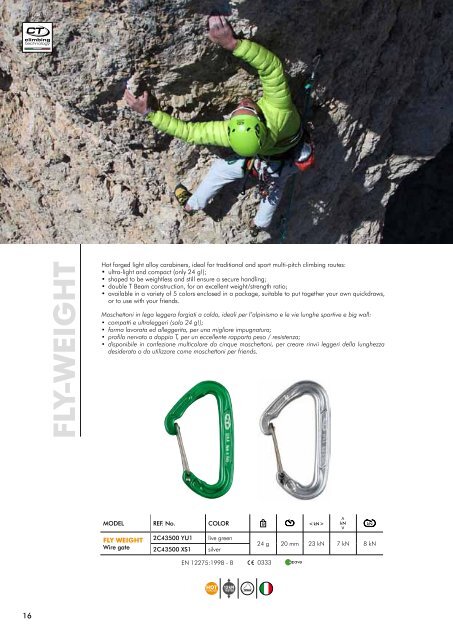 CLIMBING EQUIPMENT - Climbing Technology