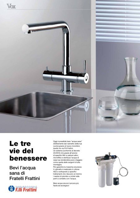 VOX cersaie 2012.pdf - Rubinetterie Fratelli Frattini