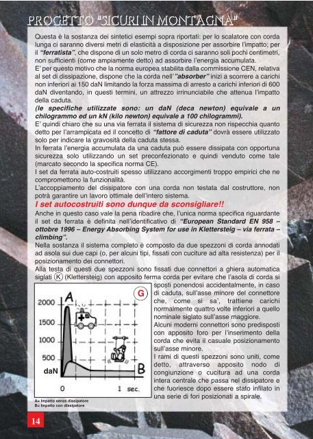 Sicuri in Ferrata - Corpo Nazionale Soccorso Alpino e Speleologico ...