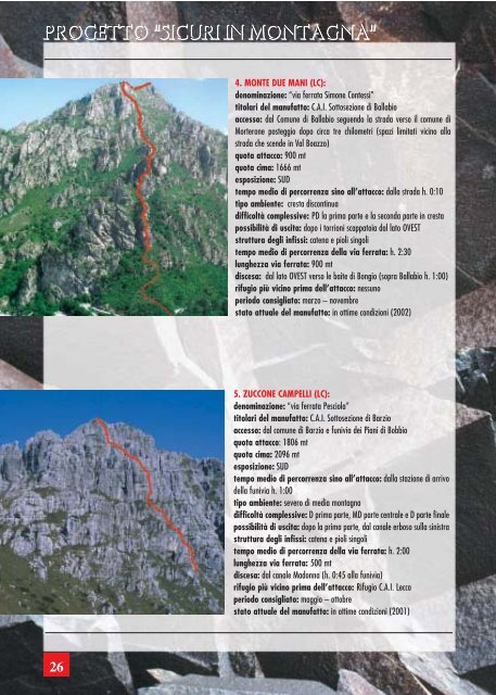 Sicuri in Ferrata - Corpo Nazionale Soccorso Alpino e Speleologico ...