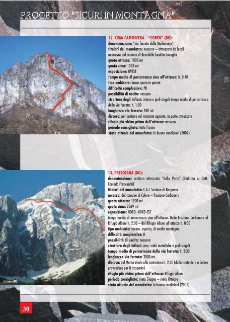 Sicuri in Ferrata - Corpo Nazionale Soccorso Alpino e Speleologico ...