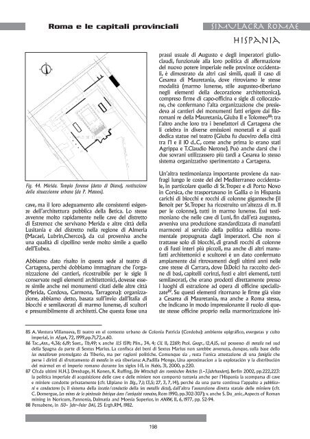 Roma e le capitali provinciali