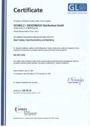 ISO 9001:2008 e - SCHMOLZ-BICKENBACH.DE