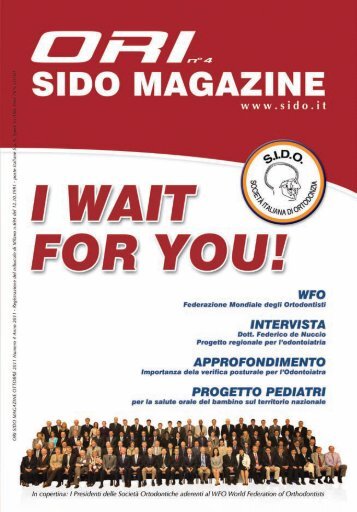 Ori SIDO Magazine 2011 n.2 - Società Italiana di Ortodonzia