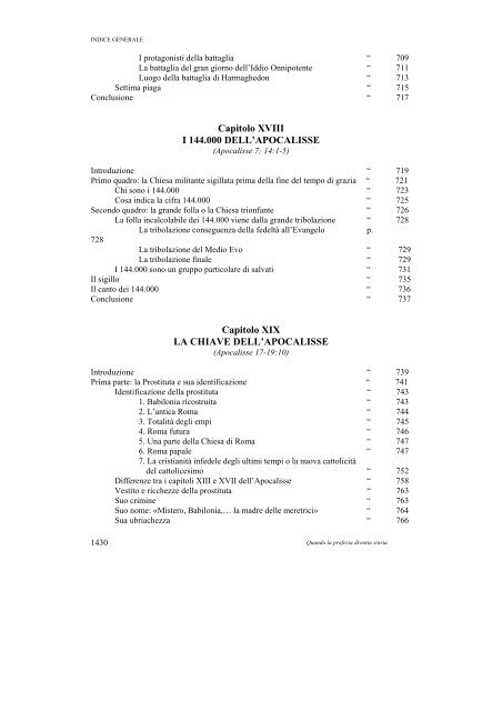 Quando la profezia diventa storia - Adelio Pellegrini