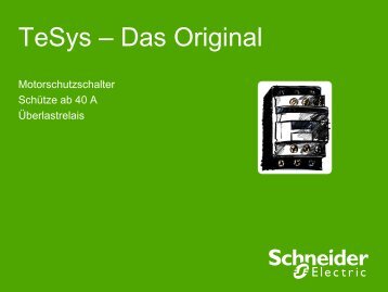 TeSys Schütze ab 40A (PDF - 529 kB)