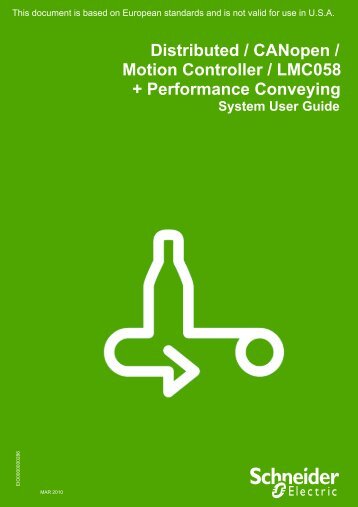 Conveying Performance CANopen LMC058 - Schneider Electric ...