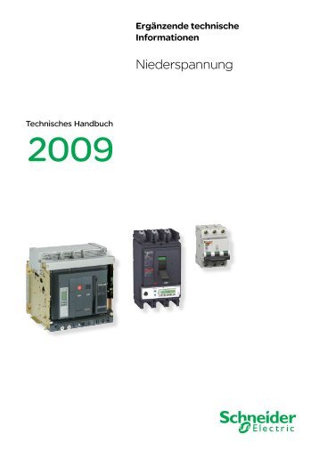 Planungshandbuch Niederspannungstechnik - Schneider Electric