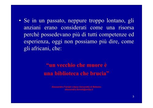 Perchè i Clown e gli anziani