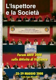 L'Ispettore e la Società L'Ispettore e la Società - Aniv