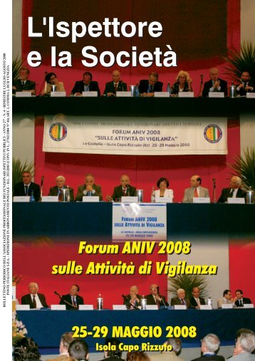 L'Ispettore e la Società L'Ispettore e la Società - Aniv