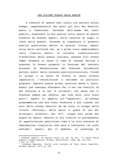 “accattone”: un nucleo del tradurre pasoliniano - Pier Paolo Pasolini