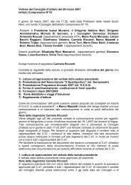 Verbale del Consiglio d'Istituto del 29 marzo 2007 Istituto ... - KidsLink