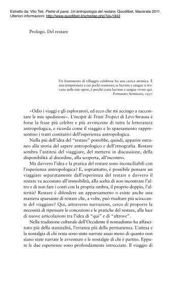 Anteprima Teti Pietre di pane.pdf - Quodlibet