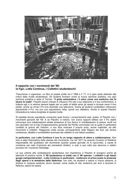 Scarica questa pagina in formato pdf - Pier Paolo Pasolini