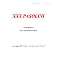 XXX Pasolini - eretico ben cotto