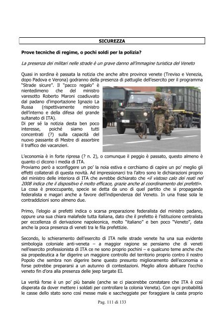 documento programmatico - PNV. Press News Veneto