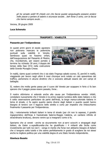 documento programmatico - PNV. Press News Veneto