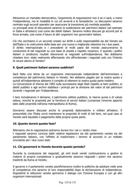 documento programmatico - PNV. Press News Veneto