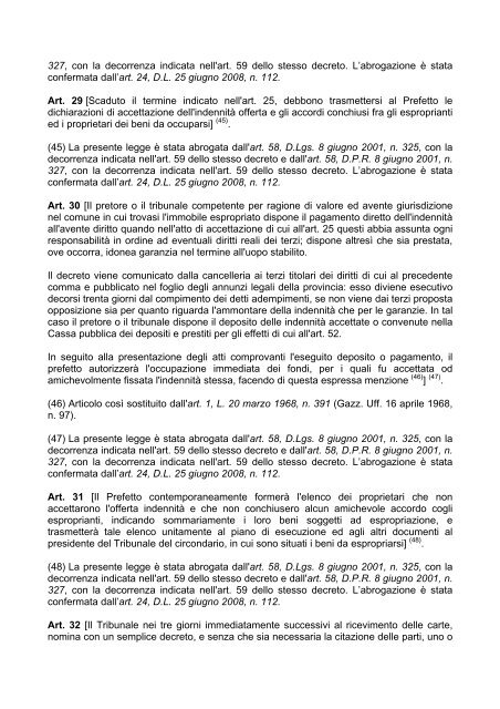 Legge n. 2359 del 25 giugno 1865 - Dipartimento della Protezione ...