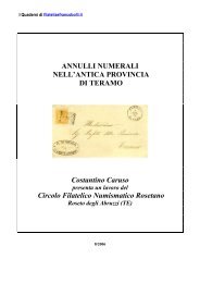 ANNULLI NUMERALI NELL'ANTICA PROVINCIA DI TERAMO ...