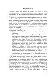 I briganti montesi - Montescaglioso.net