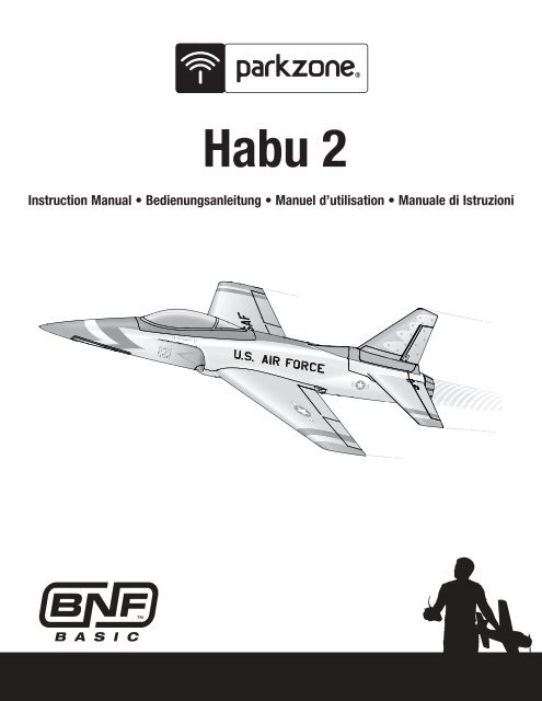 32362 PKZ Habu 2 BNF PNP manual multi.indb - ParkZone