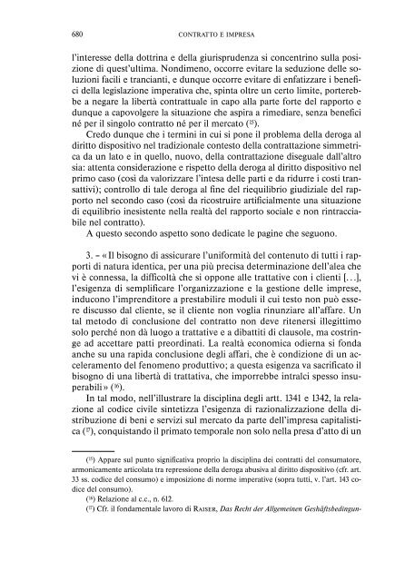 Contratto e impresa - Cedam