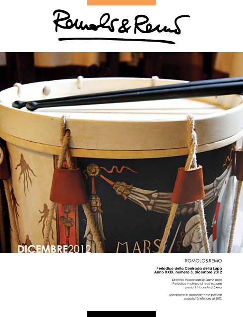 Dicembre 2012 - Contrada della Lupa