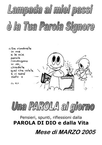 Mese di MARZO 2005 - Webdiocesi