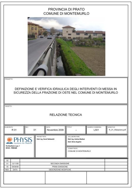 Relazione tecnica IG_01_C