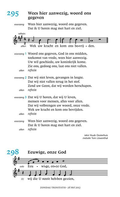 Zondag Trinitatis